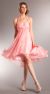 Main image of Halter Neck Wrap Around High-Low Bridesmaid Party Dress